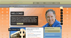 Desktop Screenshot of laderafamilyandsportschiropractic.com